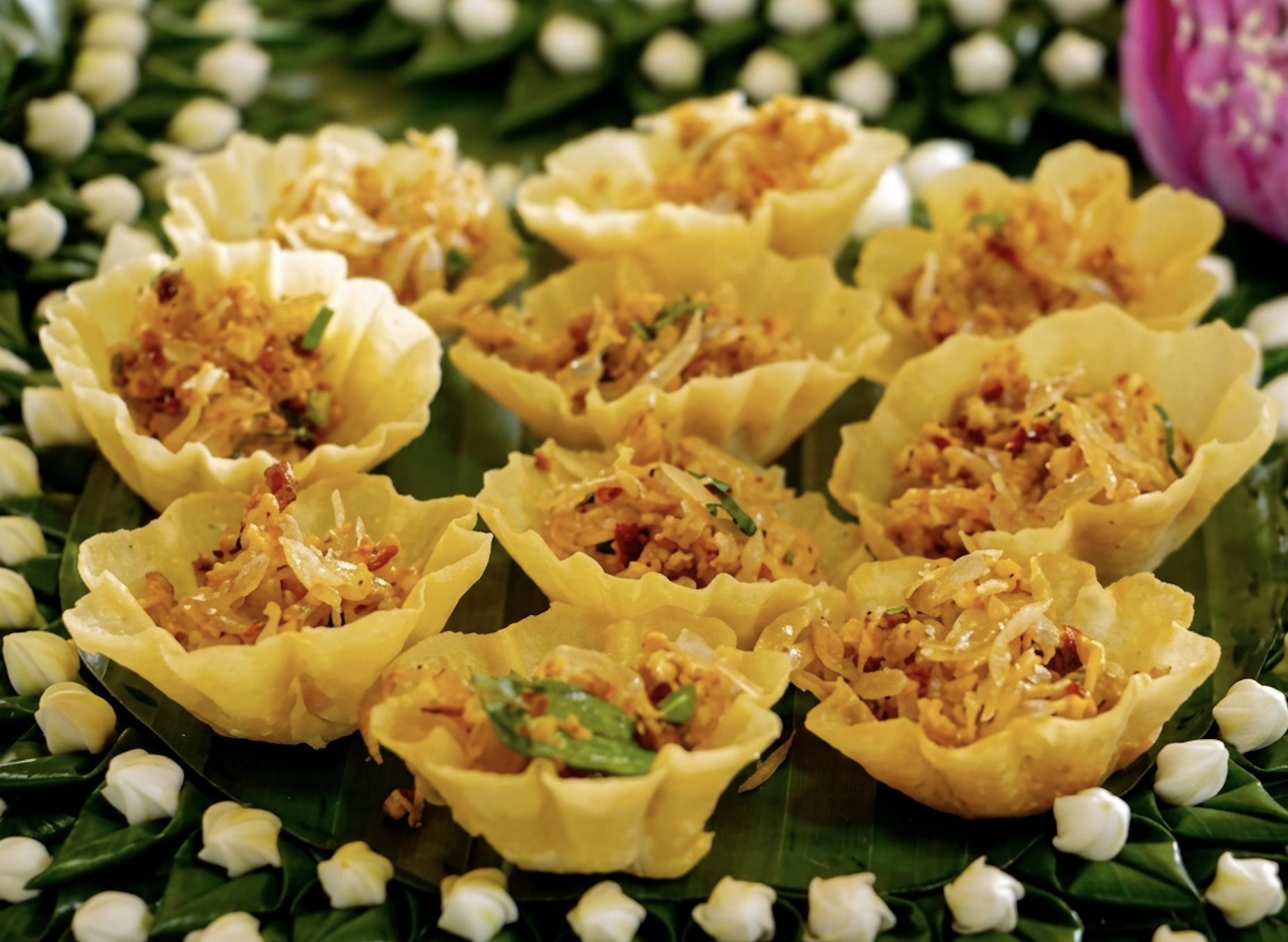 ยำส้มโอกระทงทอง สูตรเมืองชาละวัน